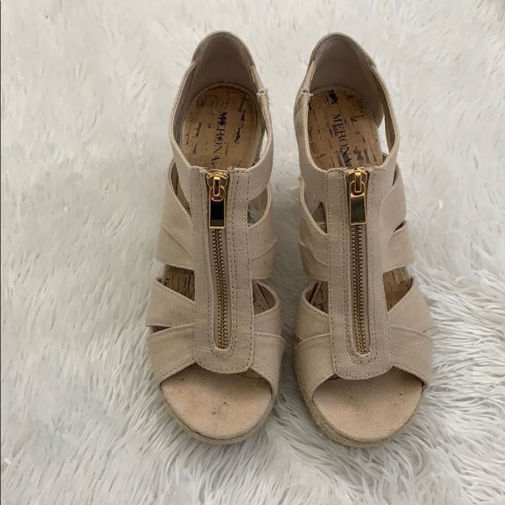 Merona Tan wedges